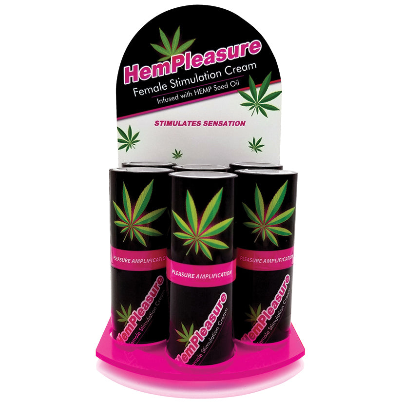 HemPleasure for Women Stimulation Cream .5oz Display of 6 BA1800-99