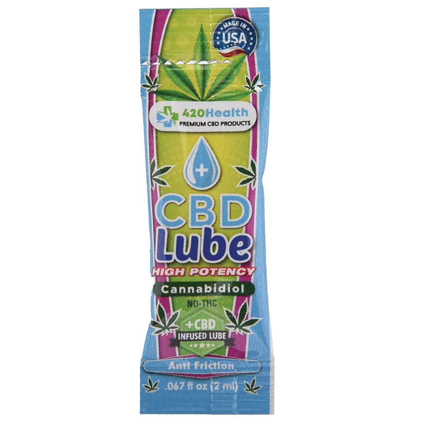 420 Health CBD Lube Foil