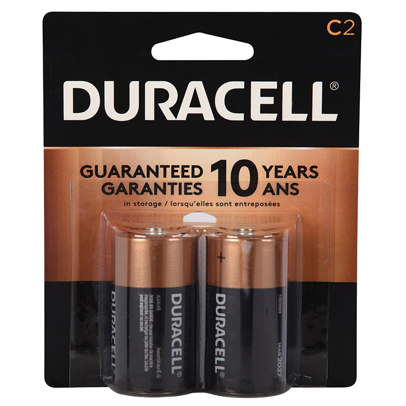 Duracell Batteries C (2 Pack) BAT3000-2