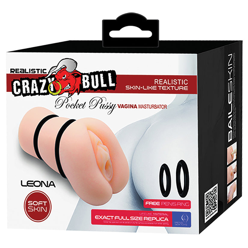 Crazy Bull Stroker-Leona BM009225NH