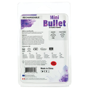 PowerBullet Mini 9 Function Rechargeable-Purple 2.5"