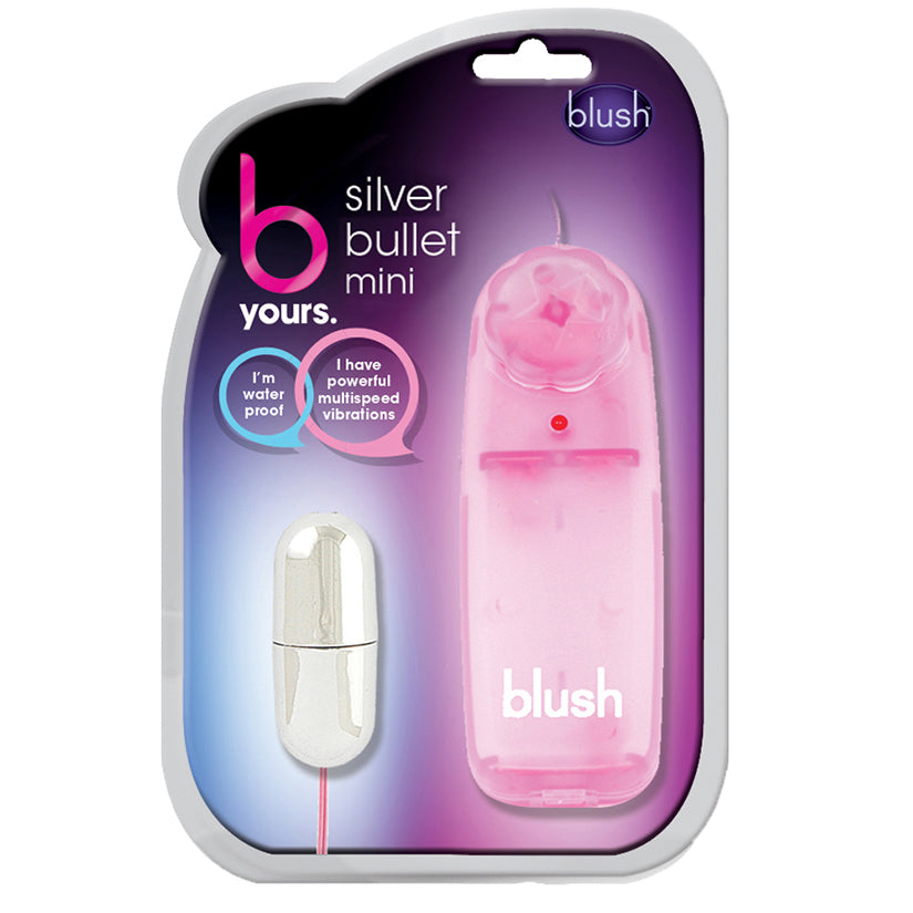 B Yours Silver Power Bullet Mini-Pink BN05510