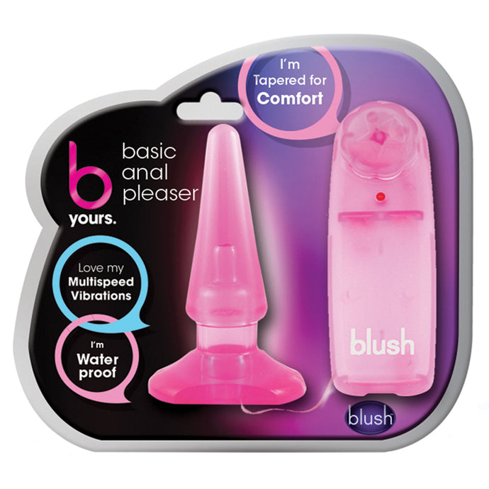B Yours Basic Anal Pleaser-Pink BN10600