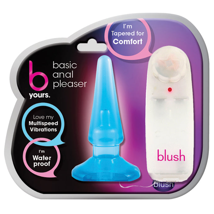B Yours Basic Anal Pleaser-Blue BN10602