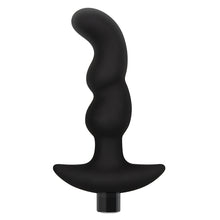 Load image into Gallery viewer, Anal Adventures Platinum Silicone Vibrating Prostate Massager 03 Black