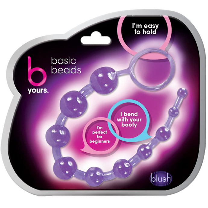 B Yours. Basic Beads-Purple BN23171