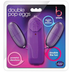 B Yours. Double Pop Eggs-Plum