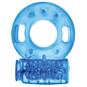 Stay Hard Reusable Cockring-Blue