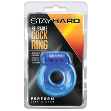 Load image into Gallery viewer, Stay Hard Reusable Cockring-Blue BN30602