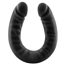 Load image into Gallery viewer, Ruse Silicone Double Headed Dildo-Black 18&quot;