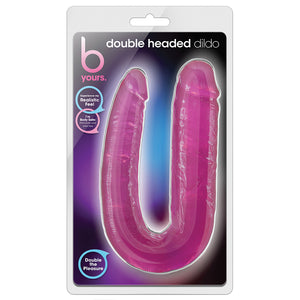 B Yours Double Headed Dildo-Pink 18" BN35300