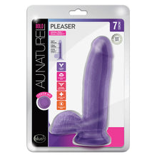 Load image into Gallery viewer, Au Naturel Bold Pleaser Dildo-Purple 7&quot; BN36411