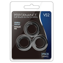 Load image into Gallery viewer, Performance VS2 Pure Premium Cockrings Small-Black BN70815
