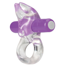 Load image into Gallery viewer, Play with Me Bull Vibrating C-Ring-Purple