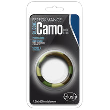 Load image into Gallery viewer, Performance Silicone Cock Ring-Green Camoflauge BN91169
