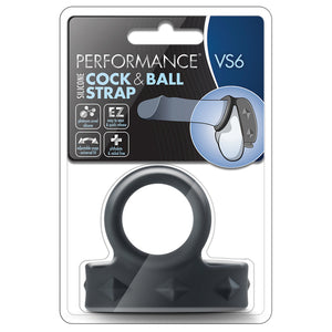 Performance VS6 Cock & Ball Strap-Black BN91715