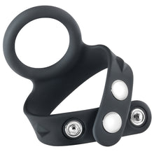 Load image into Gallery viewer, Performance VS7 Cock &amp; Ball Strap Large-Black