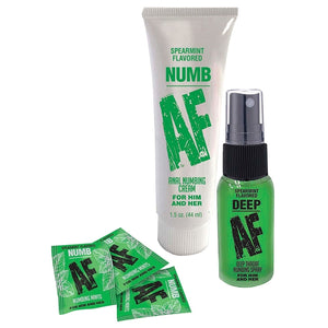 Numb AF Kit Gel Spray And Mints