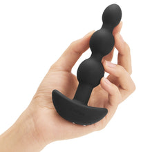 Load image into Gallery viewer, B-Vibe Triplet Anal Beads-Black