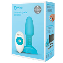 Load image into Gallery viewer, B-Vibe Rimming Plug Petite-Teal BV006TL