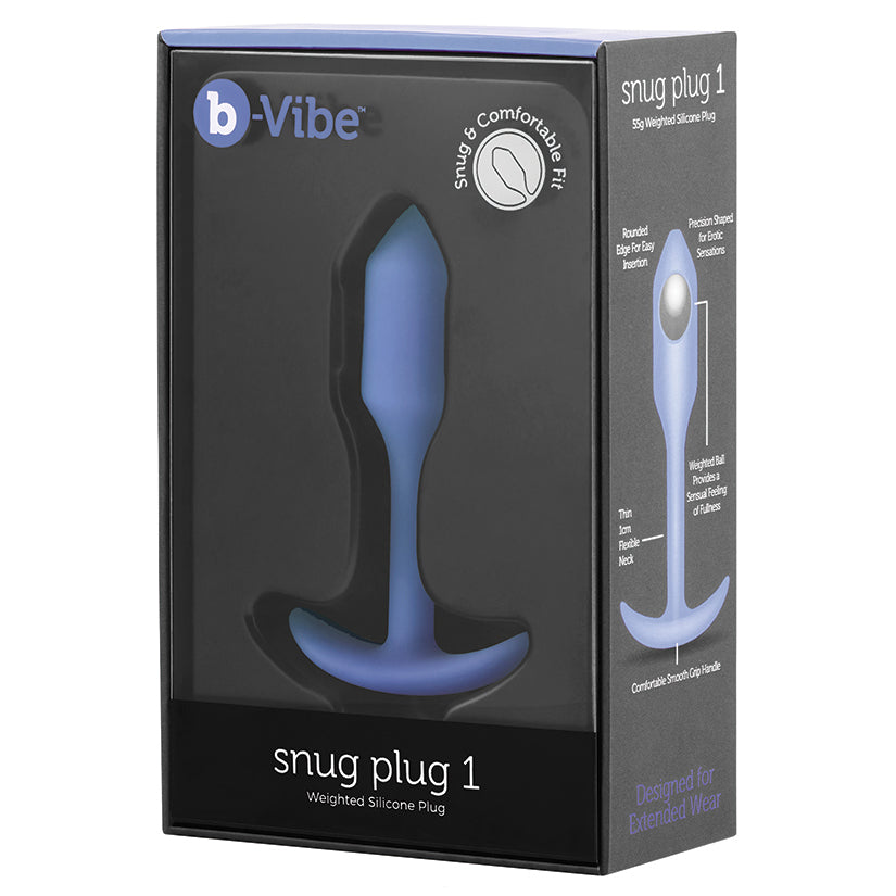 B-VIBE Snug Plug 1-Violet BV007VLT