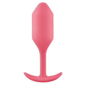 B-VIBE Snug Plug 2-Coral