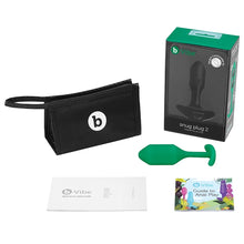 Load image into Gallery viewer, B-VIBE Snug Plug 2-Green