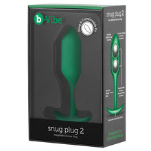 Load image into Gallery viewer, B-VIBE Snug Plug 2-Green BV008GRN