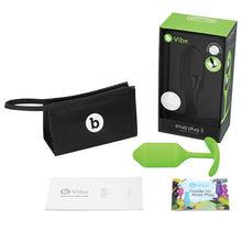 Load image into Gallery viewer, B-VIBE Snug Plug 3-Lime