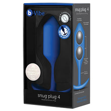 Load image into Gallery viewer, B-VIBE Snug Plug 4-Navy BV010NAV