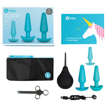 Load image into Gallery viewer, B-Vibe Anal Education Set-Teal BV012