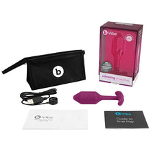 Load image into Gallery viewer, B-Vibe Vibrating Snug Plug-Rose M