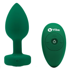 Load image into Gallery viewer, B-Vibe Vibrating Jewels-Emerald M/L