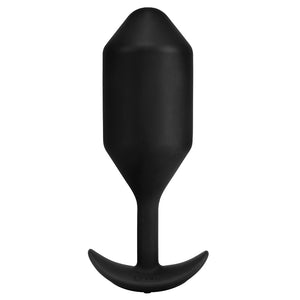 B-Vibe Vibrating Snug Plug-Black XXL