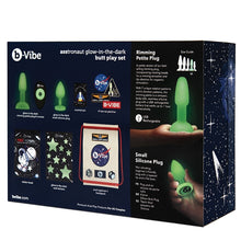 Load image into Gallery viewer, B-Vibe Asstronaut Glow in The Dark Butt Play Set