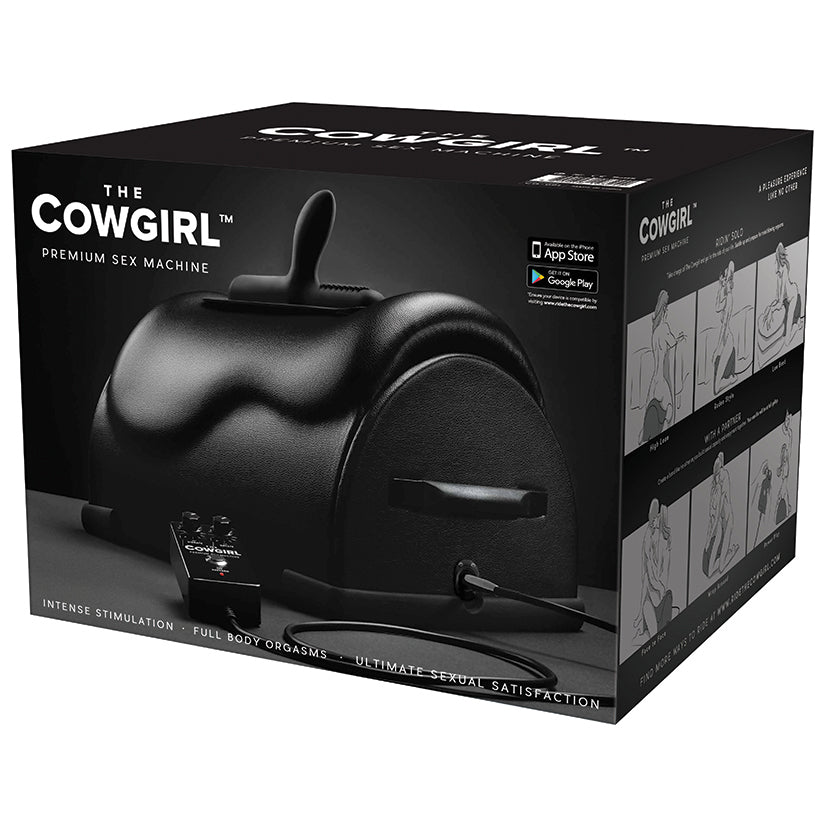 The Cowgirl Premium Riding Sex Machine-Black BVCG001