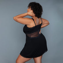 Load image into Gallery viewer, Bewicked Alexi Slip-Black 2X