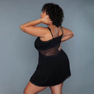 Bewicked Alexi Slip-Black 2X
