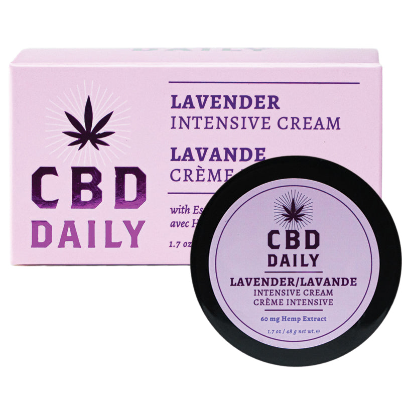 CBD Daily Intensive Cream-Lavender 1.7oz