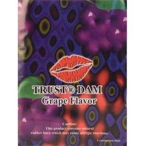 Dental Dam Condom-Grape CF6015D