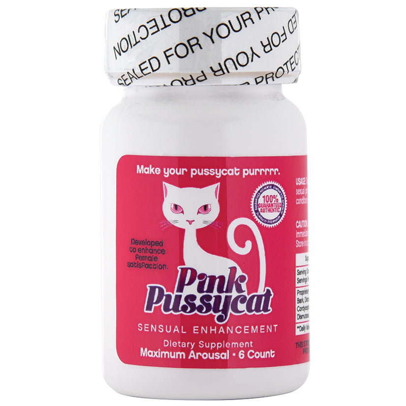 Pink Pussycat-6 Count Bottle CG3101