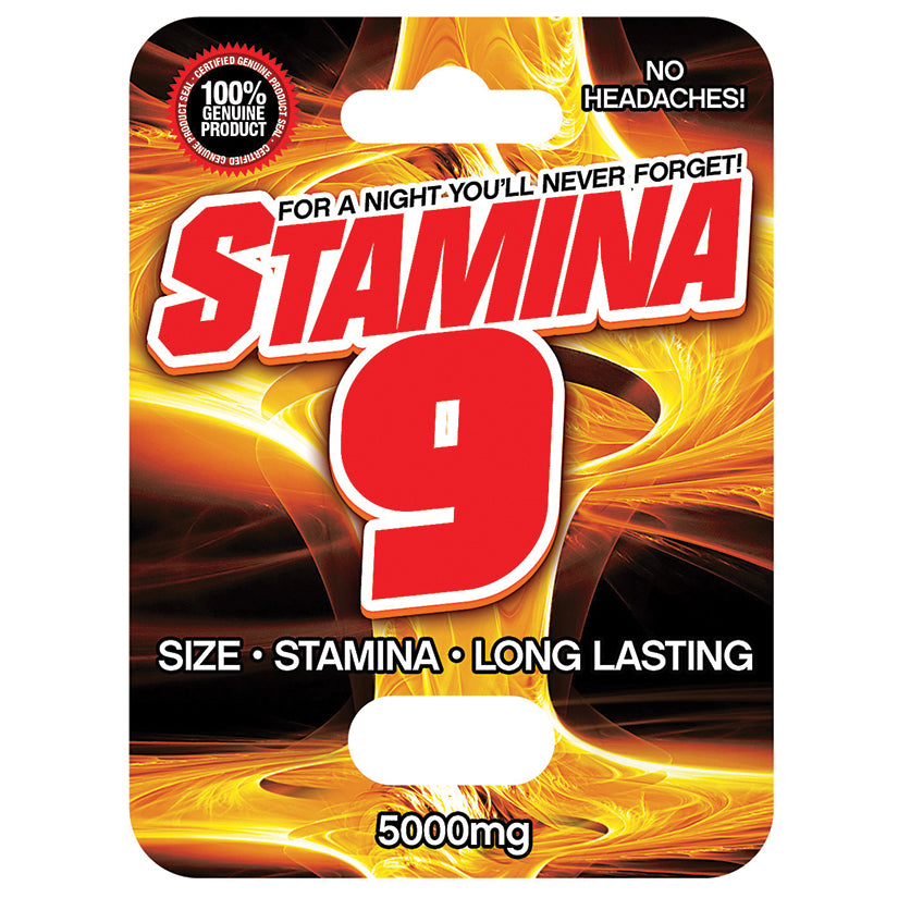 Stamina 9 Single Pack Display of 24 CG3200-99