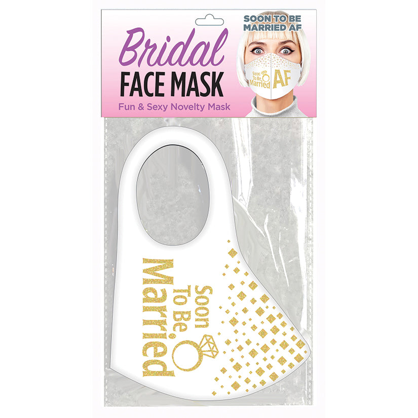 Soon To Be Married AF Glitter Mask CP1030