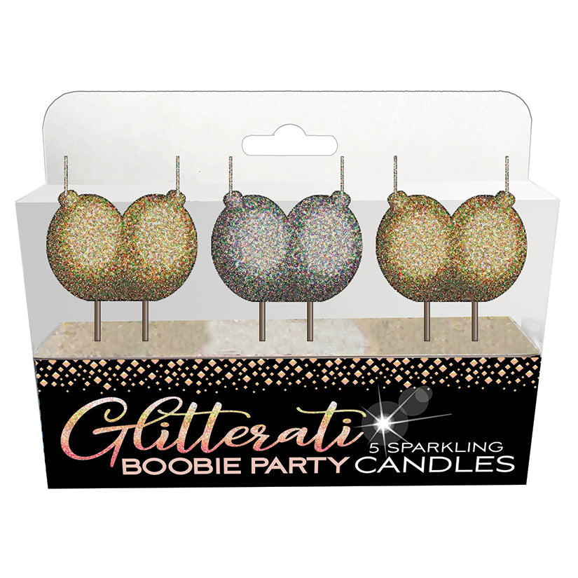 Glitterati Boobie Candle Set CP1075