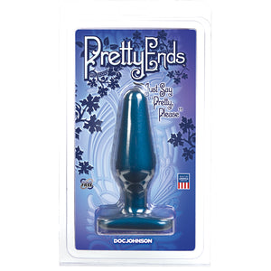 Pretty Ends Iridescent Butt Plug Medium-Midnight Blue D0243-04CD