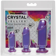 Load image into Gallery viewer, Crystal Jellies Anal Starter Kit-Purple D0283-22-CD