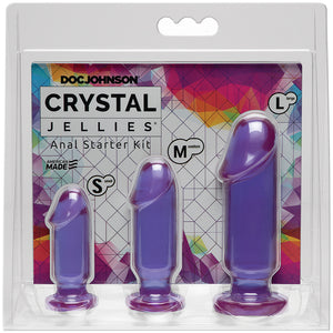 Crystal Jellies Anal Starter Kit-Purple D0283-22-CD