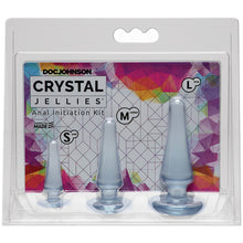 Load image into Gallery viewer, Crystal Jellies Anal Initiation Kit-Clear D0283-26CD