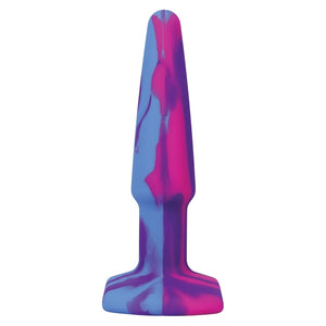 A-Play Groovy Silicone Anal Plug-Berry 4"
