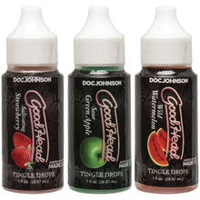 Load image into Gallery viewer, GoodHead Tingle Drops 3 Pack 1oz